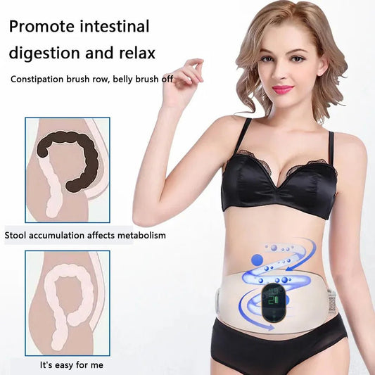 Electric Slimming Machine Weight Loss Lazy Artifact Big Belly Body Thin Belt - Xlam