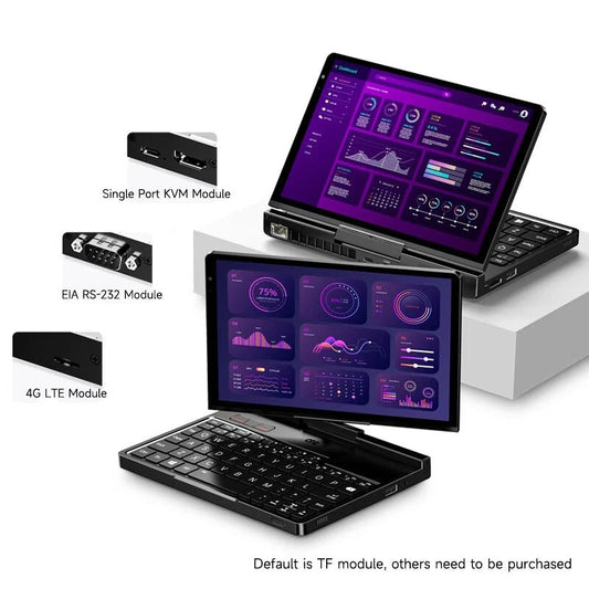 GPD Pocket 4 2025 AMD AI 9 HX 370 32GB/64GB RAM 2TB/4TB SSD 8.8 - inch 2.5K resolution 144 Hz refresh rate mini laptop - Xlam