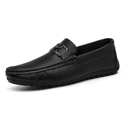 Luxury Brand Comfortable Men Moccasins Soft Male Driving Shoes Fashion Leather Men Casual Shoes Slip on Italian Formal Loafers - Xlam