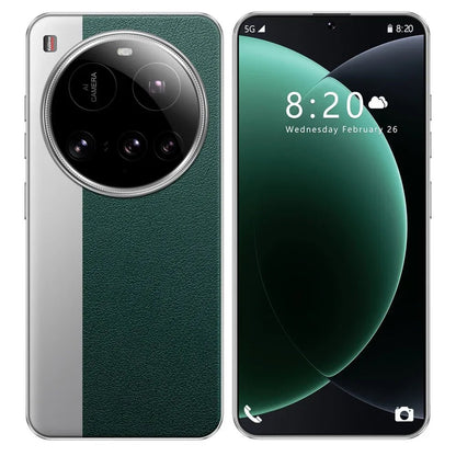 New M15 Ultra Original Cellphones 7.3inch Smartphone 4G 5G Dual SIM Mobile Phones Android 14 Global Version 8000mAh Cell Phone - Xlam
