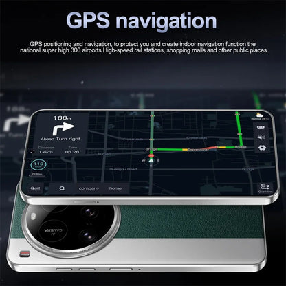 New M15 Ultra Original Cellphones 7.3inch Smartphone 4G 5G Dual SIM Mobile Phones Android 14 Global Version 8000mAh Cell Phone - Xlam